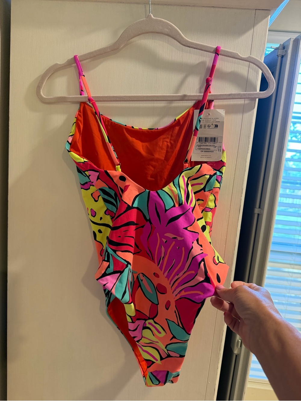 Maaji one piece reversible swimsuit! NWT! Size Large! - Picture 2 of 6